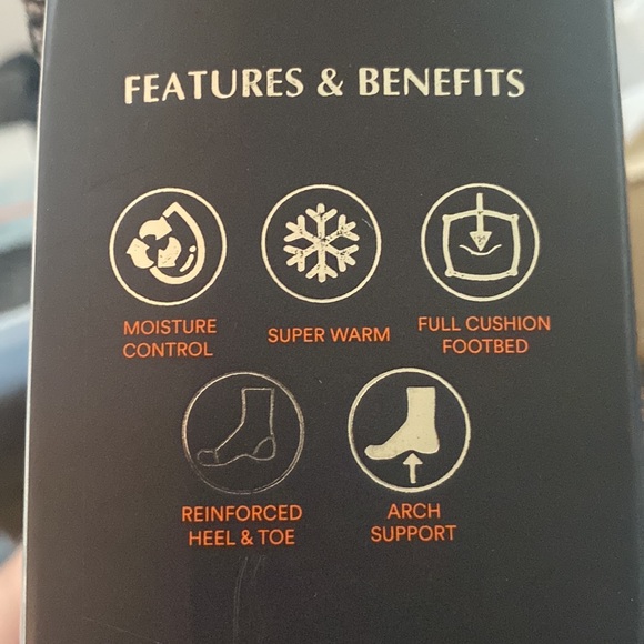 Rainforest 6 Pack Men’s Outdoor Crew Socks - Picture 4 of 6